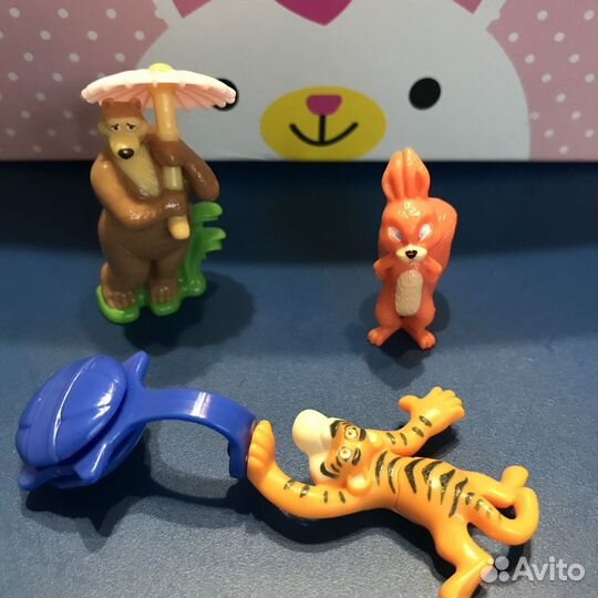 Маша и Медведь киндер игрушки