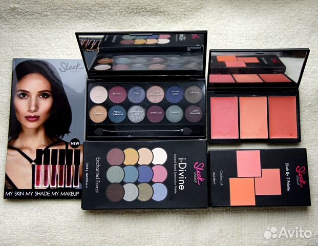 Набор Sleek MakeUP: Палетка Теней + Палетка Румян
