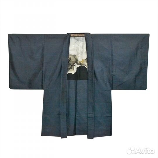 Кимоно хаори мужское из Японии шелк