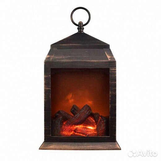Камин светильник с имитацией огня