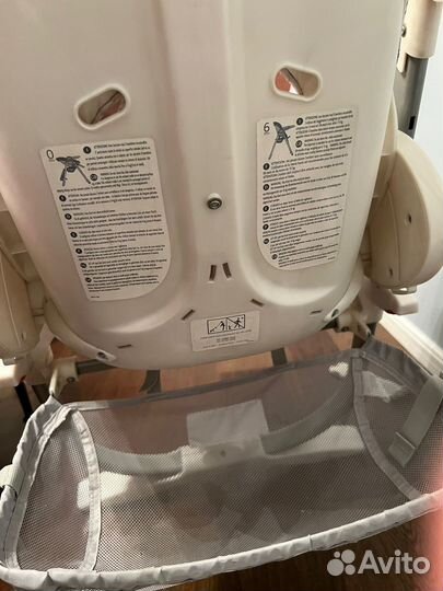 Стульчик для кормления chicco poly magic