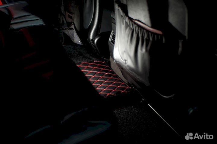 3D коврики из экокожи Maybach