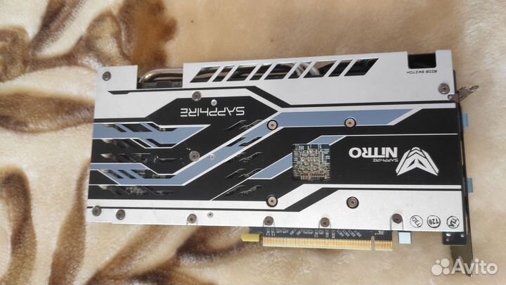 Видеокарта rx 580 8gb saphir nitro +