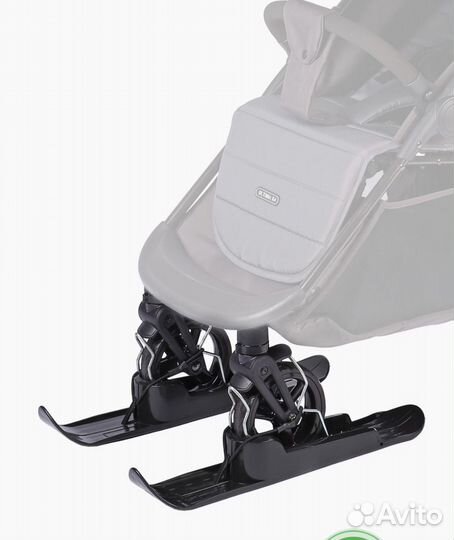Лыжи для детской коляски