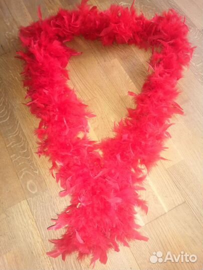 Боа из перьев страуса. Новое
