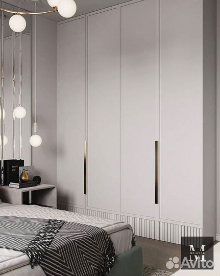 Шкаф с фрезеровкой