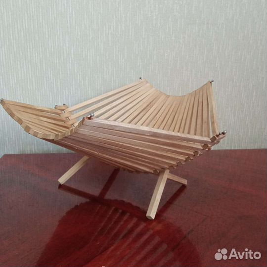 Ваза деревянная складная СССР