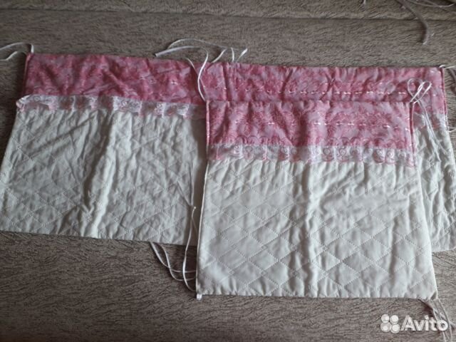 Бортики на детскую кроватку