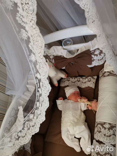 Набор в детскую кроватку бу