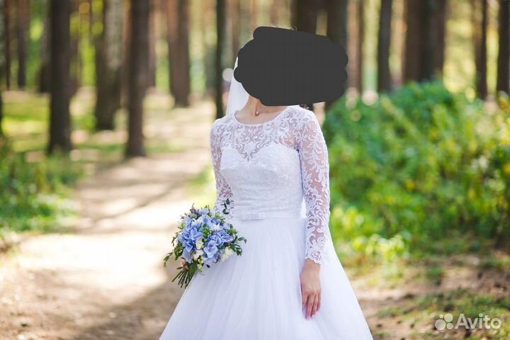 Свадебное платье 46 48