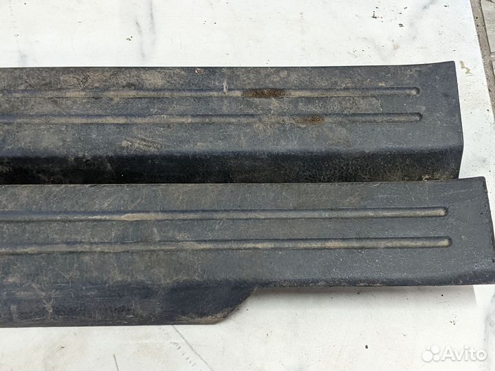 Накладки на пороги внутренние Kia Sorento BL