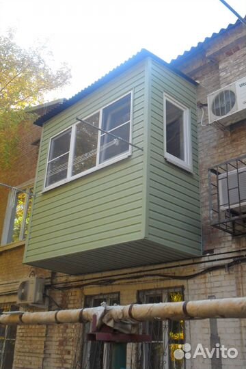 Отделка балконов и лоджий