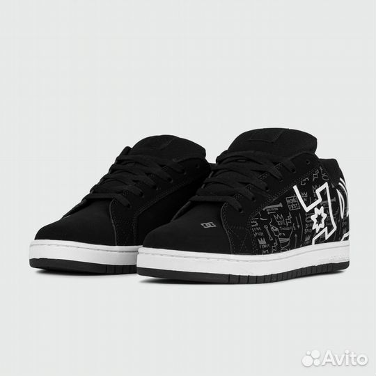 Кеды DC Shoes Court Graffik Basq Black / White