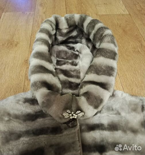 Шуба мутоновая, размер 46