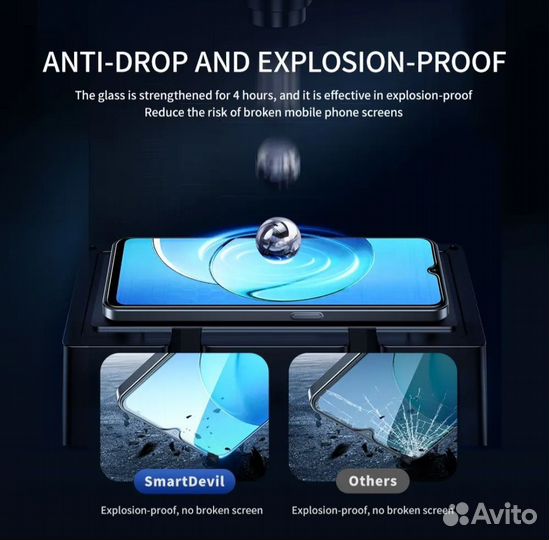 Стекло закаленное SmartDevil для Realme GT Master