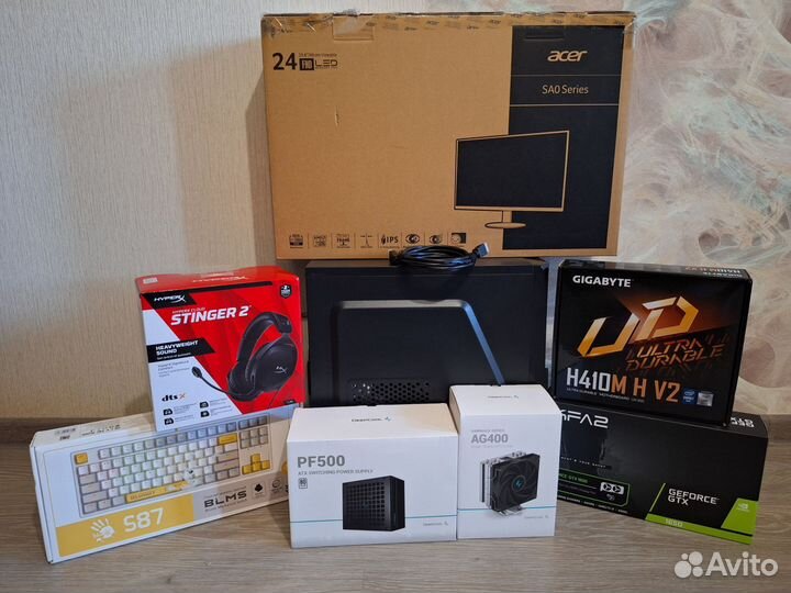 Сборка бюджетного игрового пк под ключ