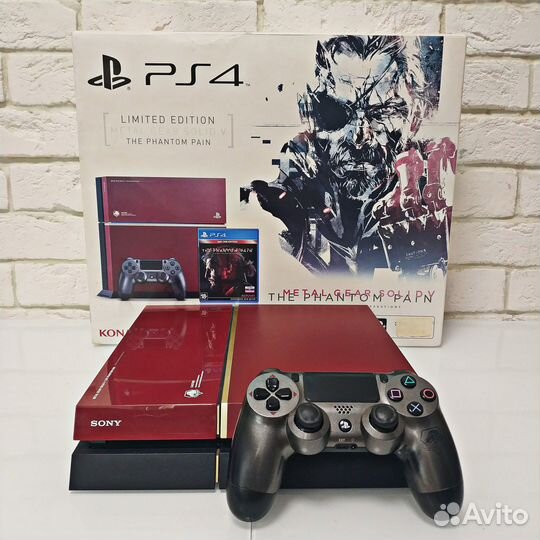 PS4 1208А limited edition Metal Gear + игры