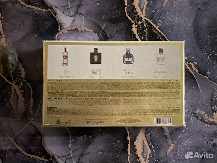 Набор Yves Saint Laurent Edp, 4x30 ml