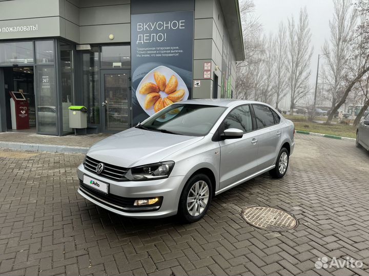 Volkswagen Polo 1.6 МТ, 2017, 77 500 км