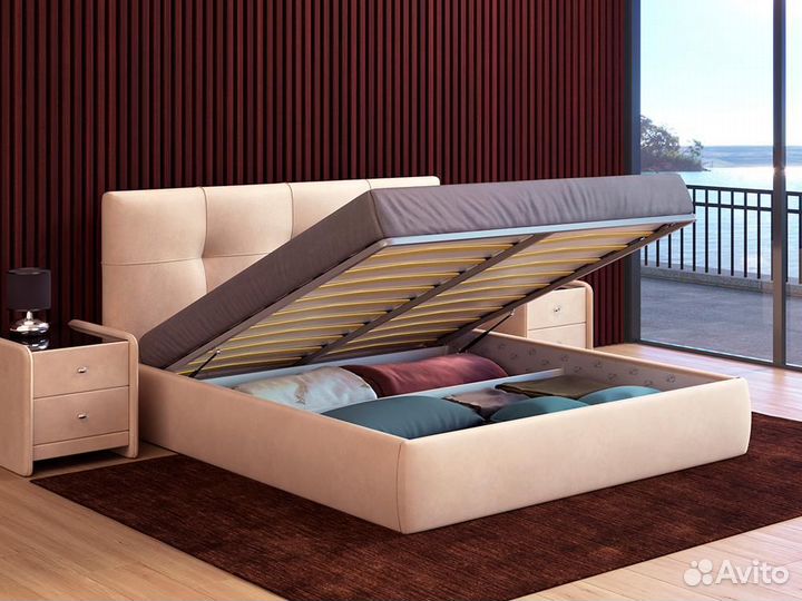 Кровать двуспальная прима люкс, Зара 03c20-7 (160)