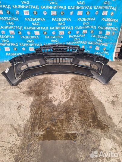 Передний бампер Ауди А6-С6 S-Line