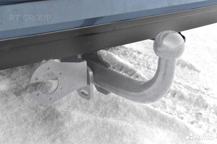 Фаркоп Volkswagen polo V 2010- оцинкованный