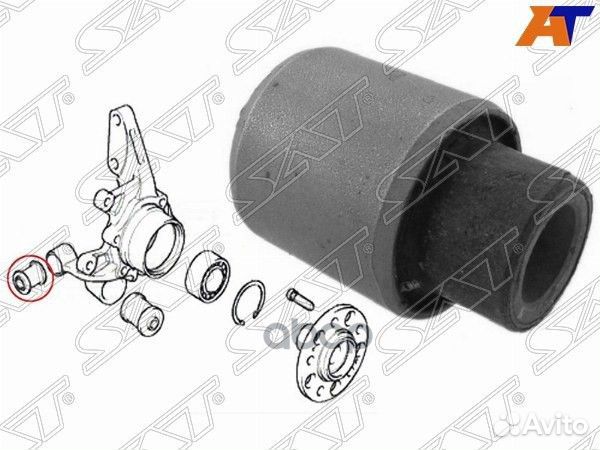 Сайлентблок задней цапфы hyundai tucson 2004-20