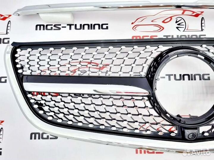 Решётка Mercedes Vito w447 Diamond black 14-18