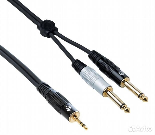 Кабель miniJack-2Jack Bespeco eaymsj300 3 m