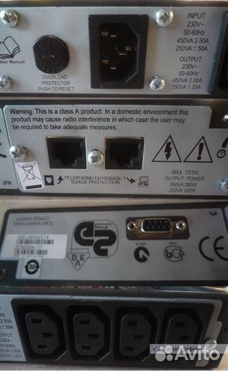 Ибп APC Smart-UPS SC450RMI1U новые аккумуляторы