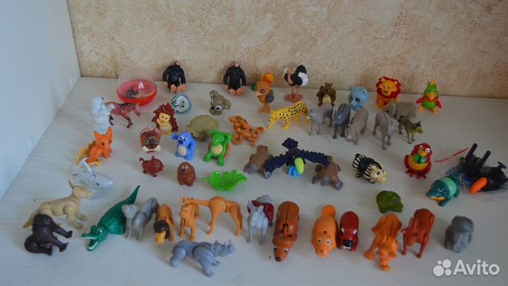 Игрушки Киндер-Сюрпризы 90-х и современные. Сборка