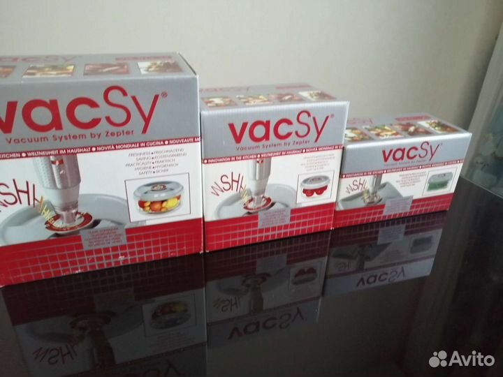 Контейнеры для вакумирования продуктов Цептер