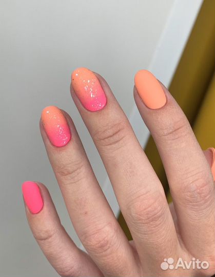 Маникюр выравнивание снятие, дизайн, гель-лак