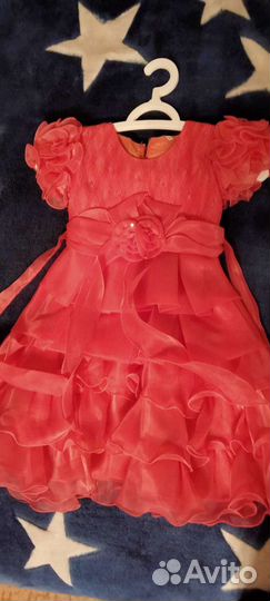 Платье на девочку 4-5 лет