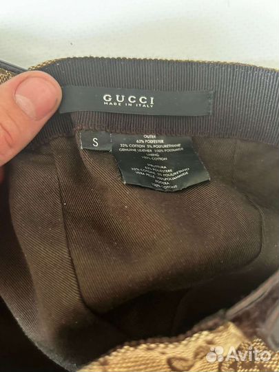 Кепка Gucci оригинал 50 р