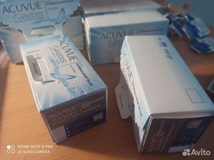 Линзы двухнедельные acuvue