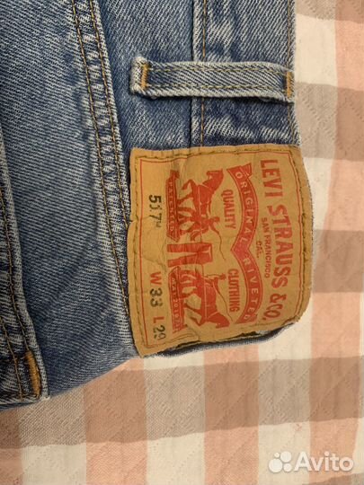 Джинсы мужские levis 517