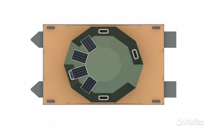 Автономный Плавучий Кемпинг, Плавдача, Проект