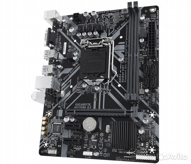 Gigabyte H310M S2 LGA 1151, Intel H310, новая