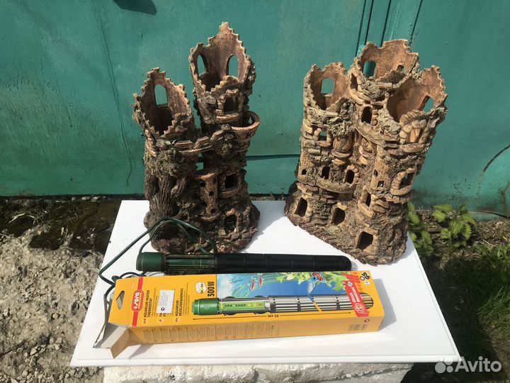 Компрессор,нагреватель,фильтр,растения,грунт