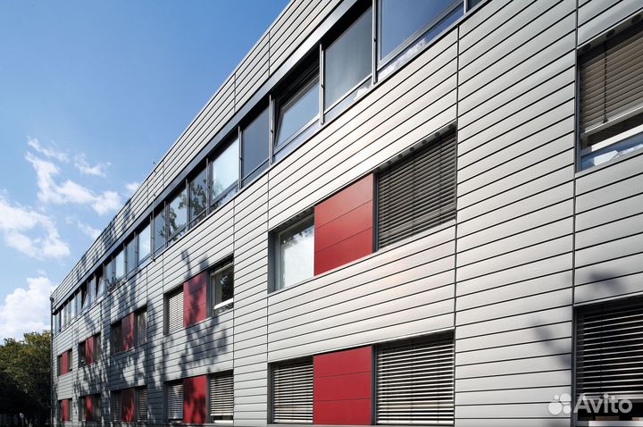 Линеарные панели для наружной отделки