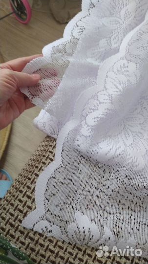 Тюль новая на отрез
