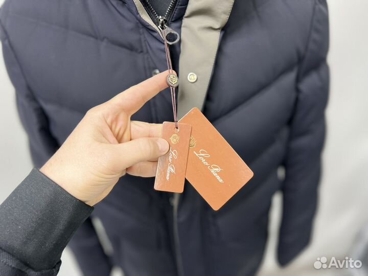 Куртка мужская пуховик Loro Piana premium