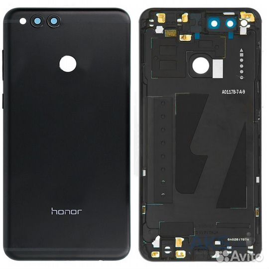 Задняя крышка Huawei Honor 7X Черный + установка