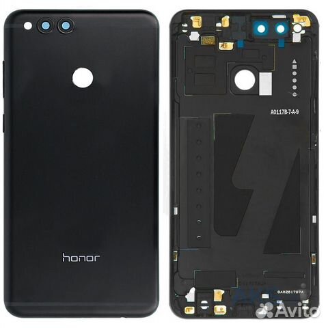Задняя крышка Huawei Honor 7X Черный + установка