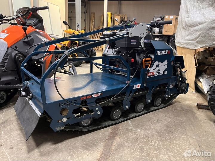 Мотобуксировщик Ikudzo Terrain Long 1700/600 EKR22