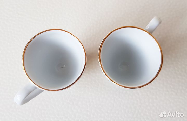 Рюмки Becher's Liqueur Бехеровка фарфор Чехия