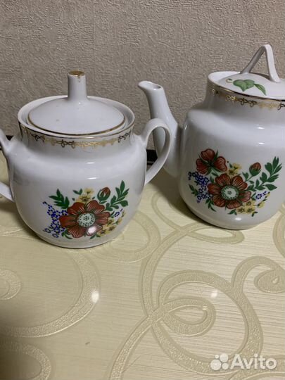 Неполные чайные сервизы Дулево, Вербилки Рига