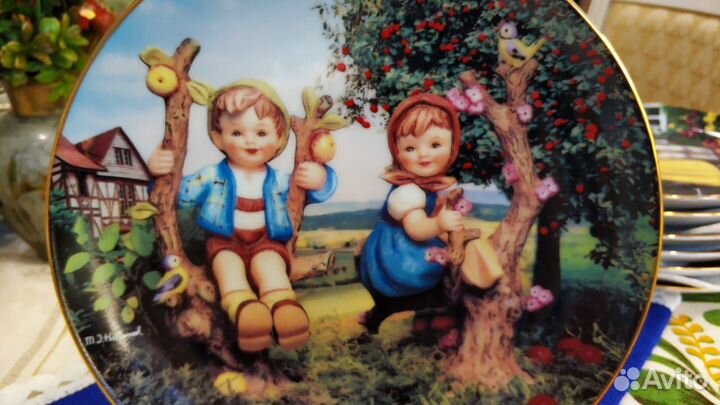 Тарелка декоративная