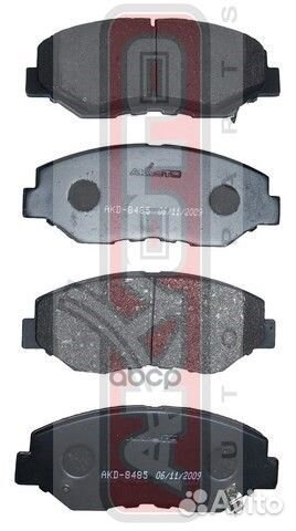 Колодки тормозные дисковые передние AKD-8485 AK